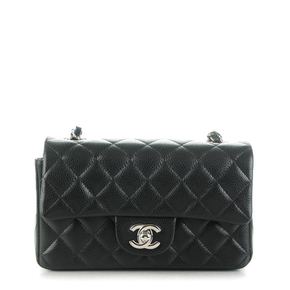Chanel Caviar Quilted Mini Rectangular Flap Black 1 of 8