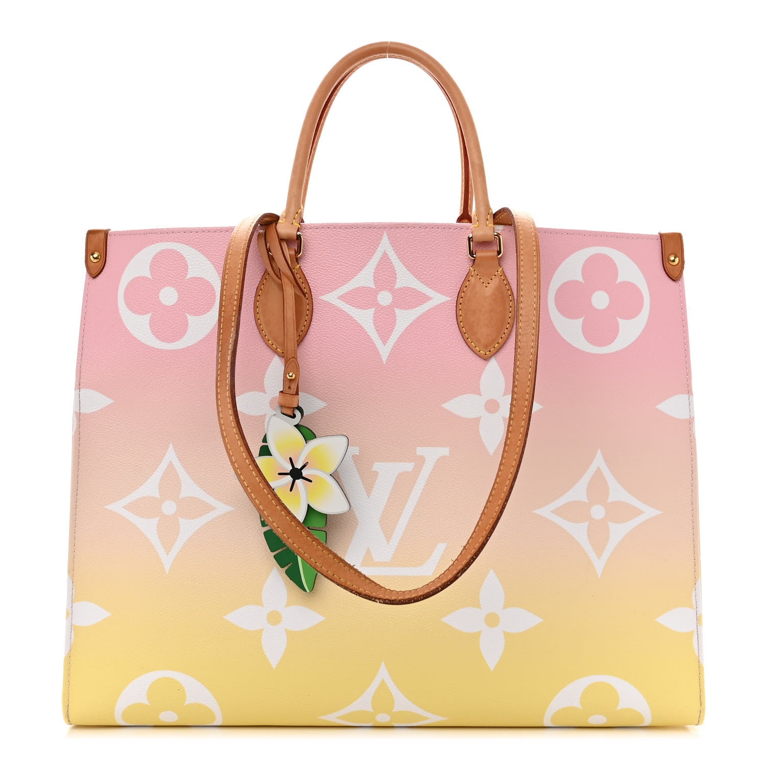 Louis Vuitton Monogram Giant By The Pool OnTheGo GM Light Pink 1 of 9