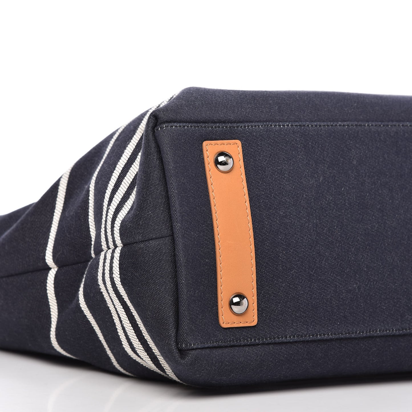 Denim Large Shopping Tote Blue
