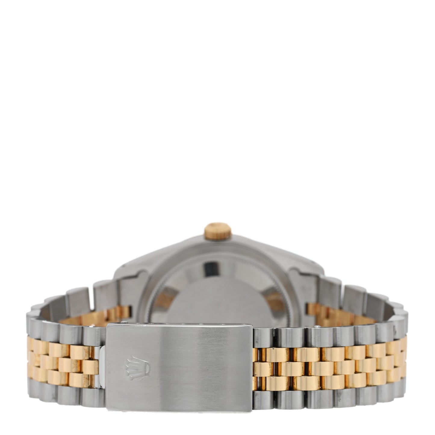 Stainless Steel 18K Yellow Gold Diamond 36mm Oyster Perpetual Datejust Watch Champagne 16233