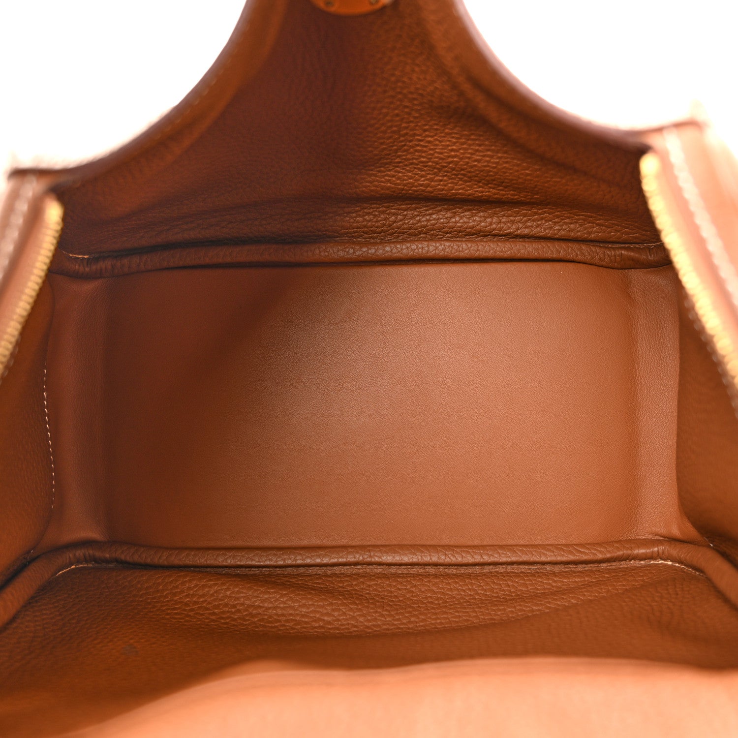 Hermes Taurillon Clemence Lindy 26 Gold Gold 5 of 14