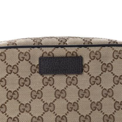 Gucci Monogram Belt Bag Dark Brown 10 of 10
