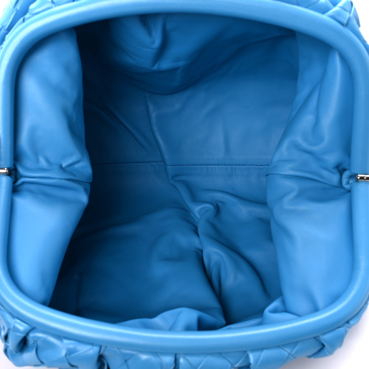 Nappa Maxi Intrecciato The Pouch Oversized Clutch Swimming Pool