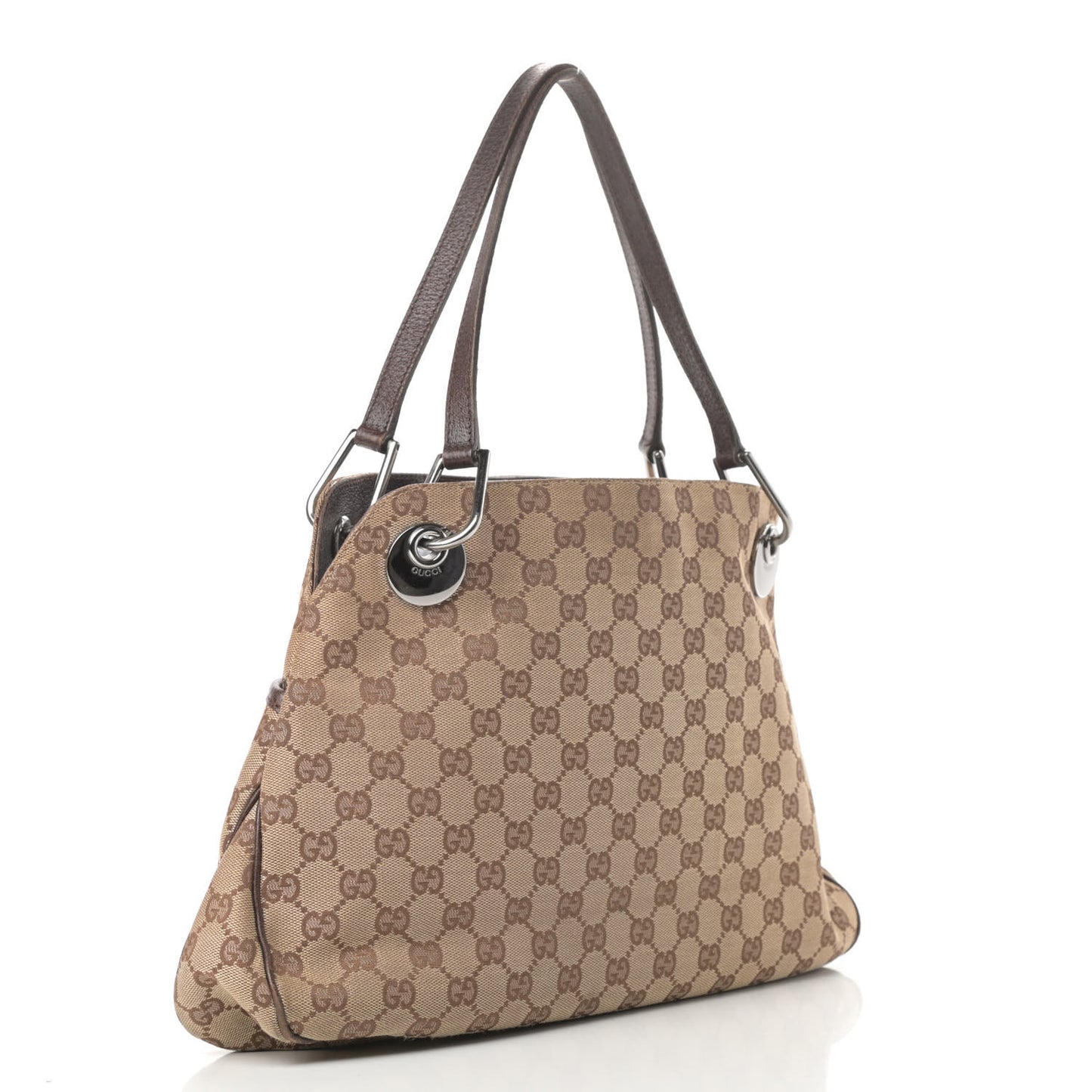 Monogram Medium Eclipse Shoulder Bag Dark Brown