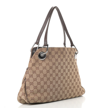 Gucci Monogram Medium Eclipse Shoulder Bag Dark Brown 3 of 17