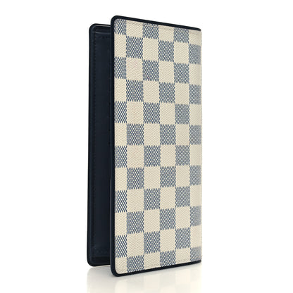 Louis Vuitton Damier Azur Coastline Brazza Wallet 3 of 8