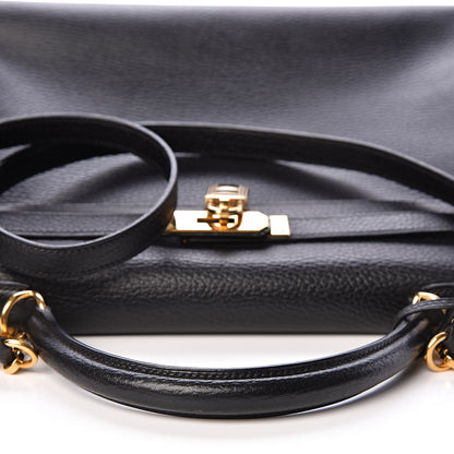 Hermes Ardennes Kelly Retourne 32 Black 8 of 35