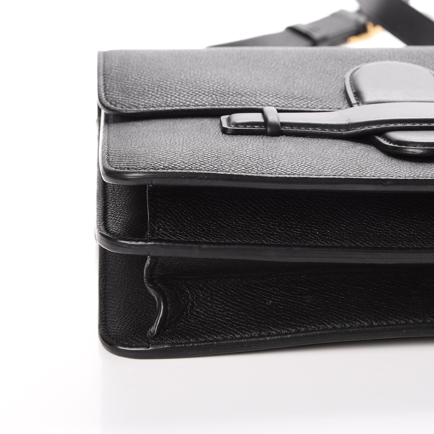 Celine Baby Grained Calfskin Medium Symmetrical Bag Black 5 of 11