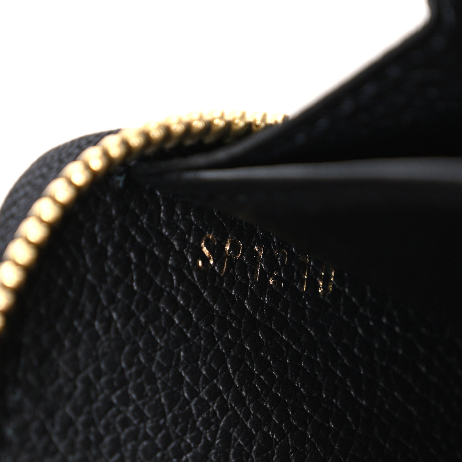 Louis Vuitton Empreinte Zippy Wallet Black 7 of 7
