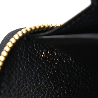 Louis Vuitton Empreinte Zippy Wallet Black 7 of 7