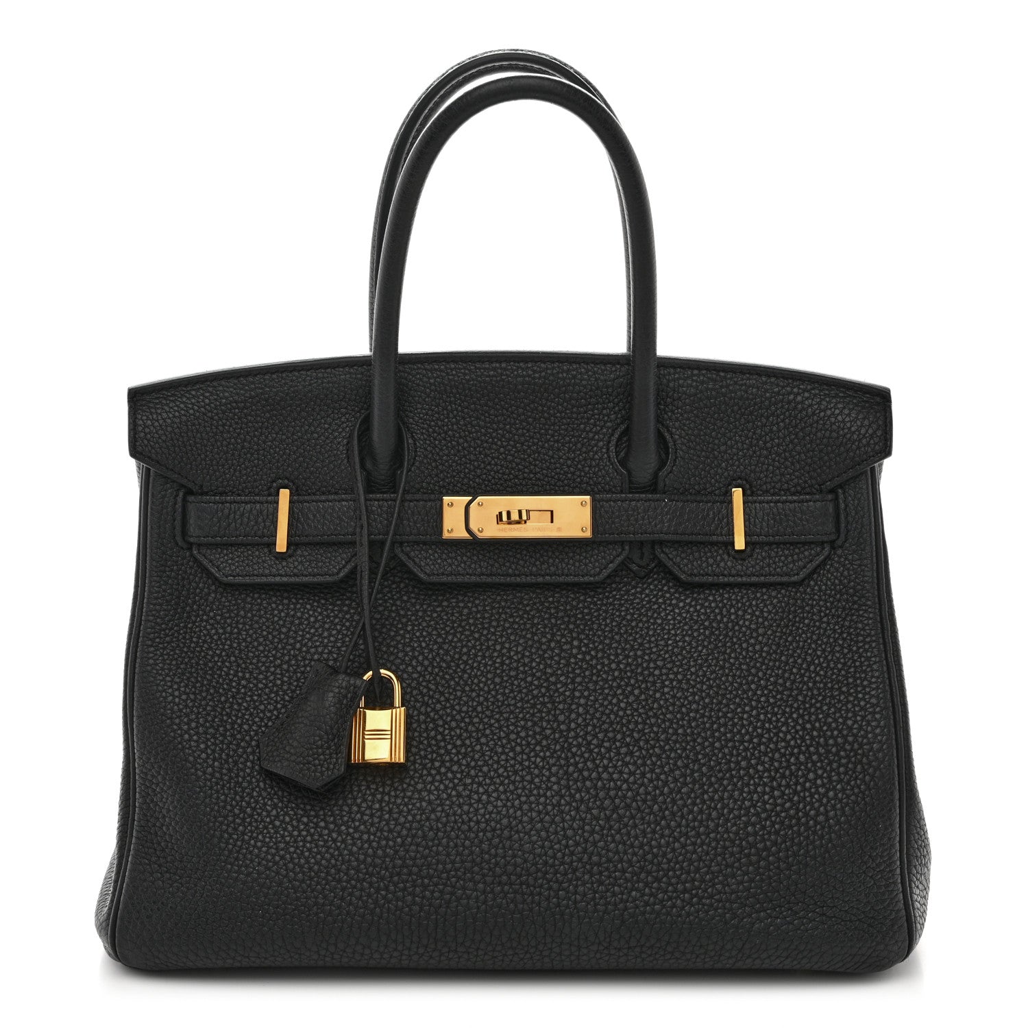 Hermes Togo BIRKIN 30 Black 1 of 9