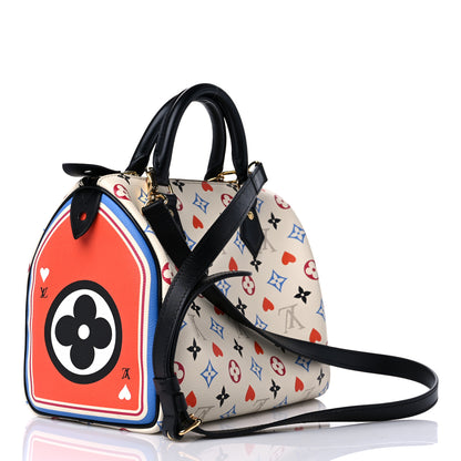 Louis Vuitton Game On Speedy Bandouliere 25 White 3 of 8