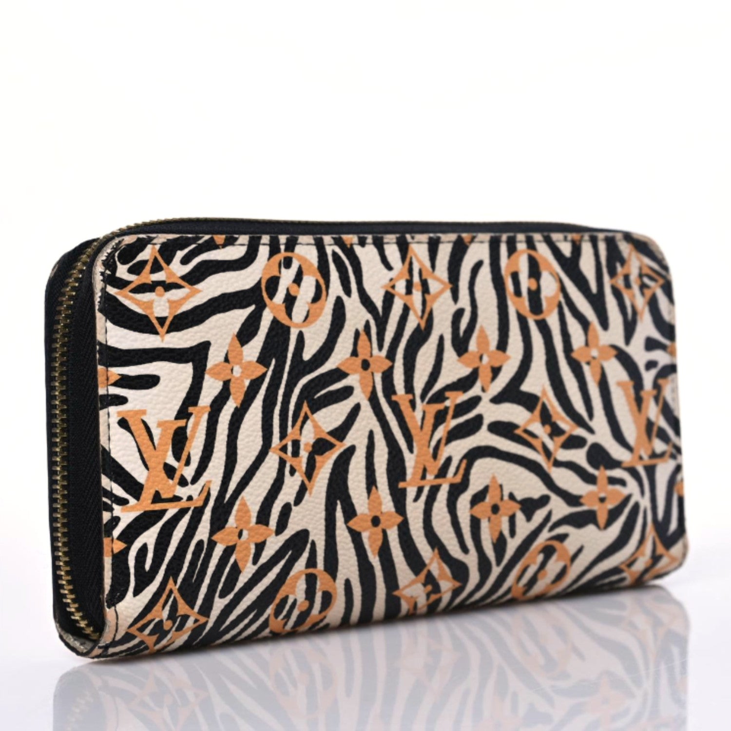 Louis Vuitton Monogram Giant Jungle Zippy Wallet Ivory 6 of 17