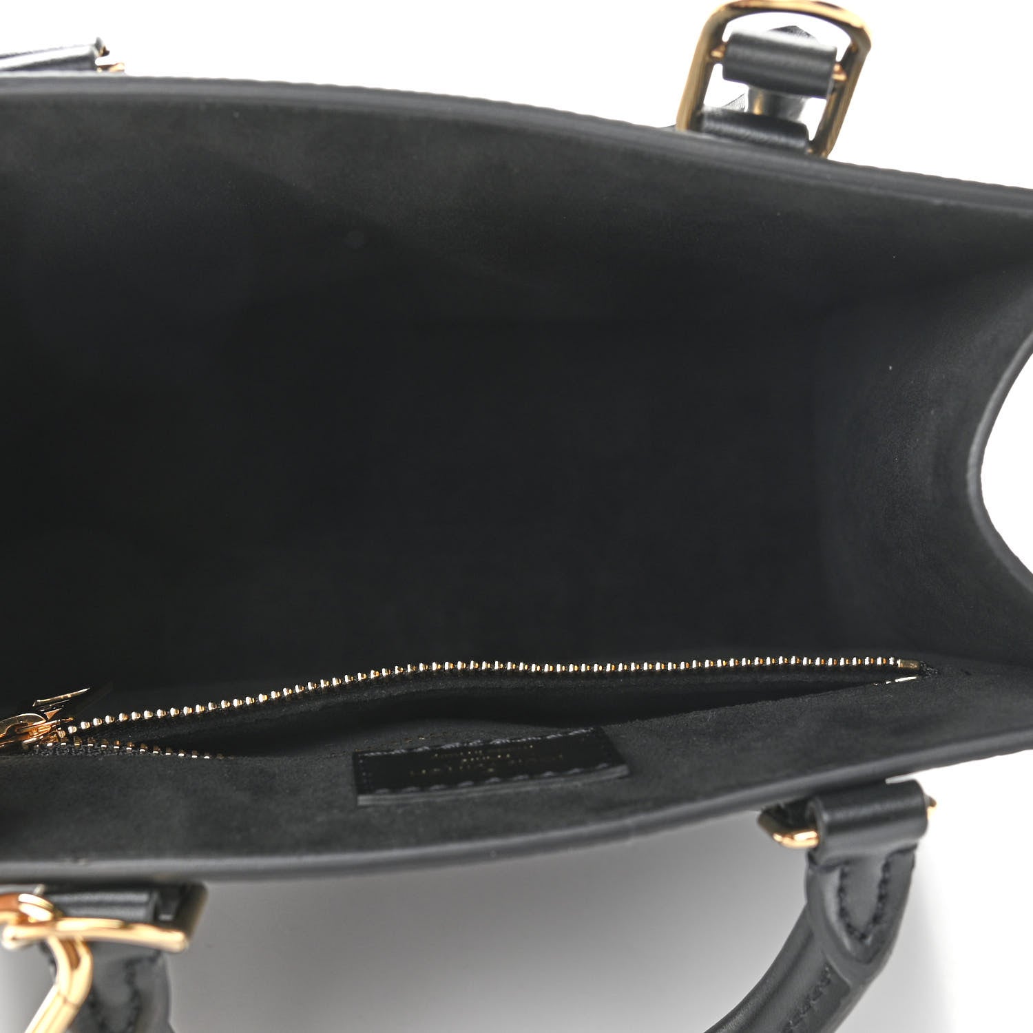 Louis Vuitton Epi Sac Plat BB Black 5 of 9