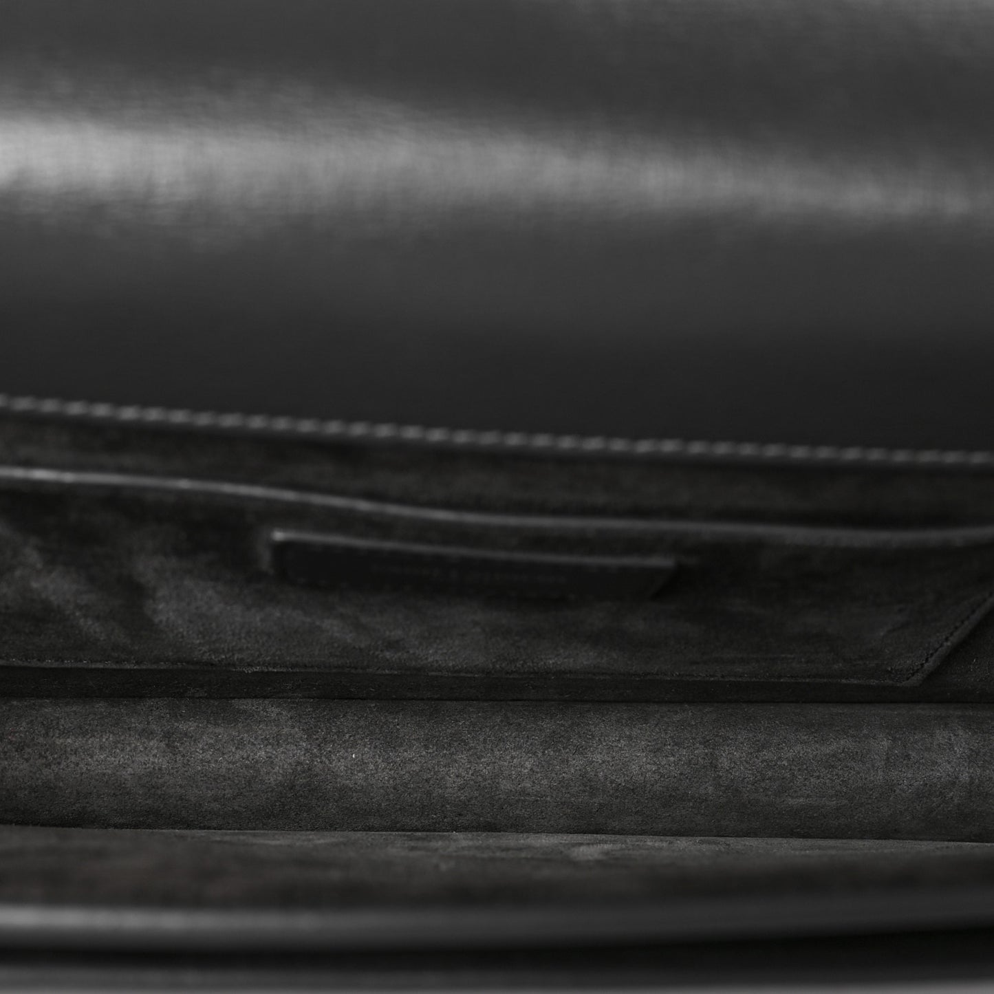 Smooth Calfskin Medium Monogram Sunset Satchel Anthracite