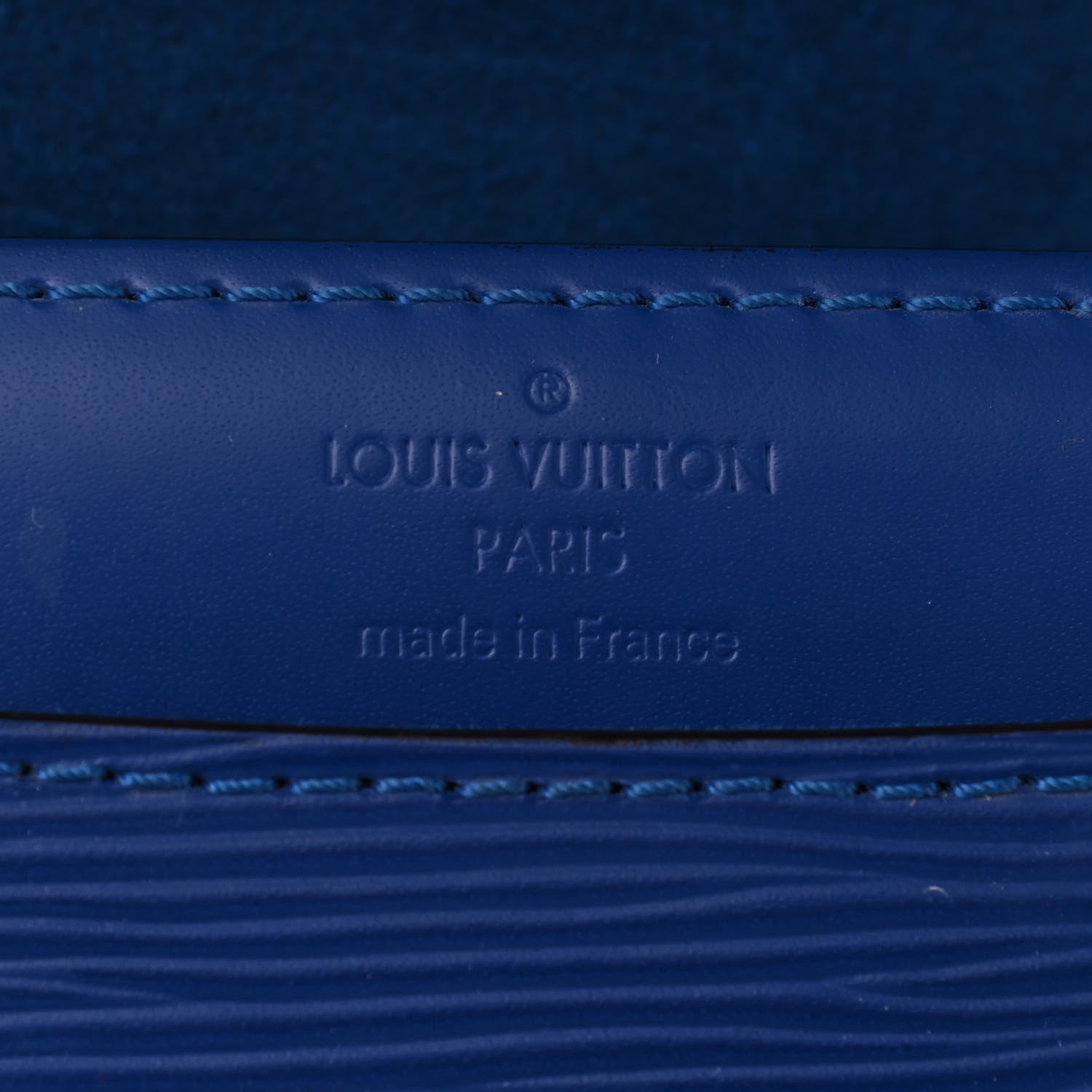 Louis Vuitton Epi Louise Strap PM Blueberry 6 of 9