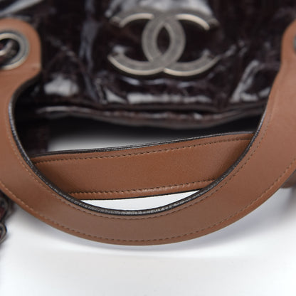 Chanel Iridescent Calfskin Quilted Large In The Mix Tote Brown 8 of 11