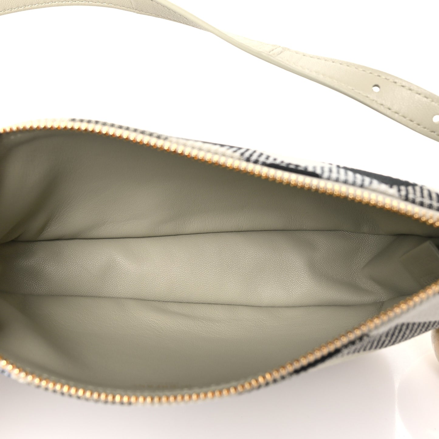 Jacquard Check Mini Shield Bag Lichen