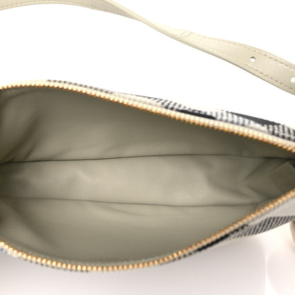 Burberry Jacquard Check Mini Shield Bag Lichen 5 of 10