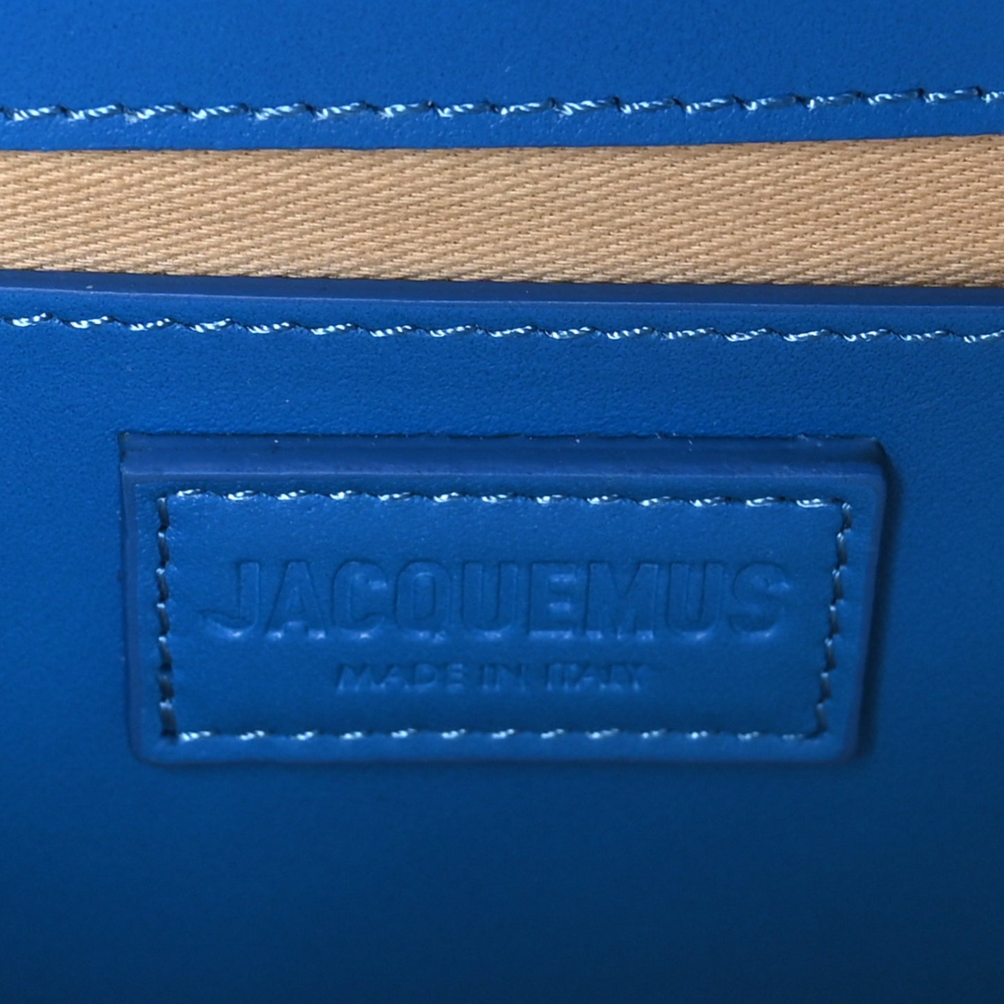 Smooth Calfskin Le Grand Bambino Blue