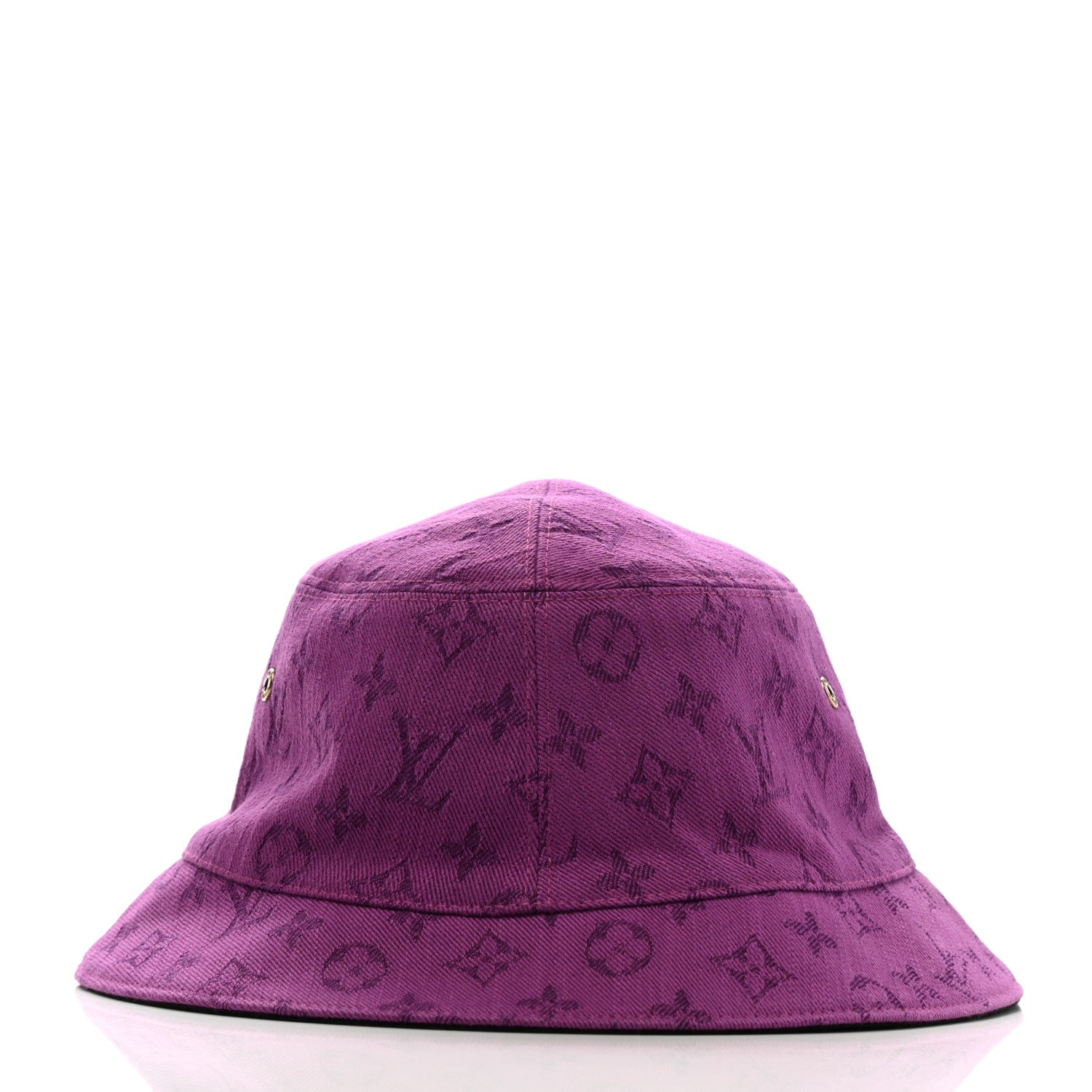 Louis Vuitton Monogram Denim Transformable Bob Bucket Hat M Purple 3 of 9