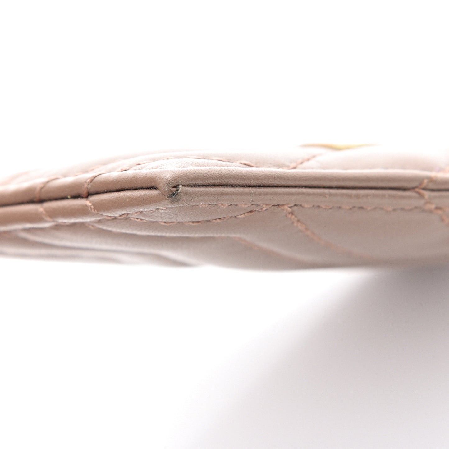 Calfskin Matelasse GG Marmont Card Holder Porcelain Rose
