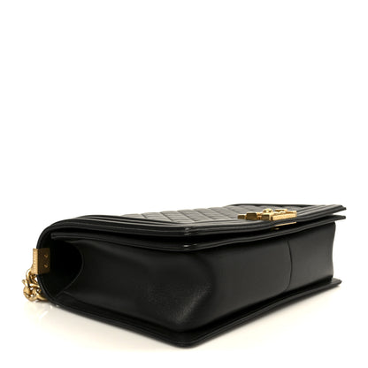 Chanel Lambskin Quilted New Medium Boy Flap Black 4 of 11