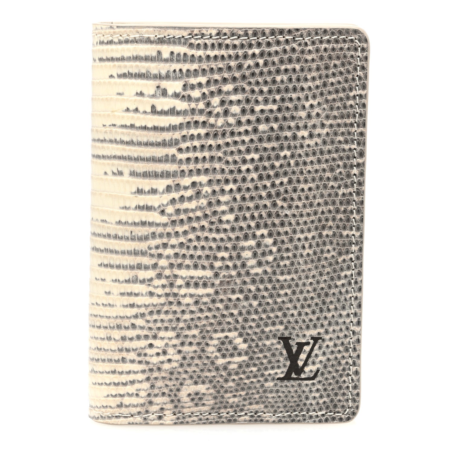 Louis Vuitton Lizard Pocket Organizer Argento 1 of 7