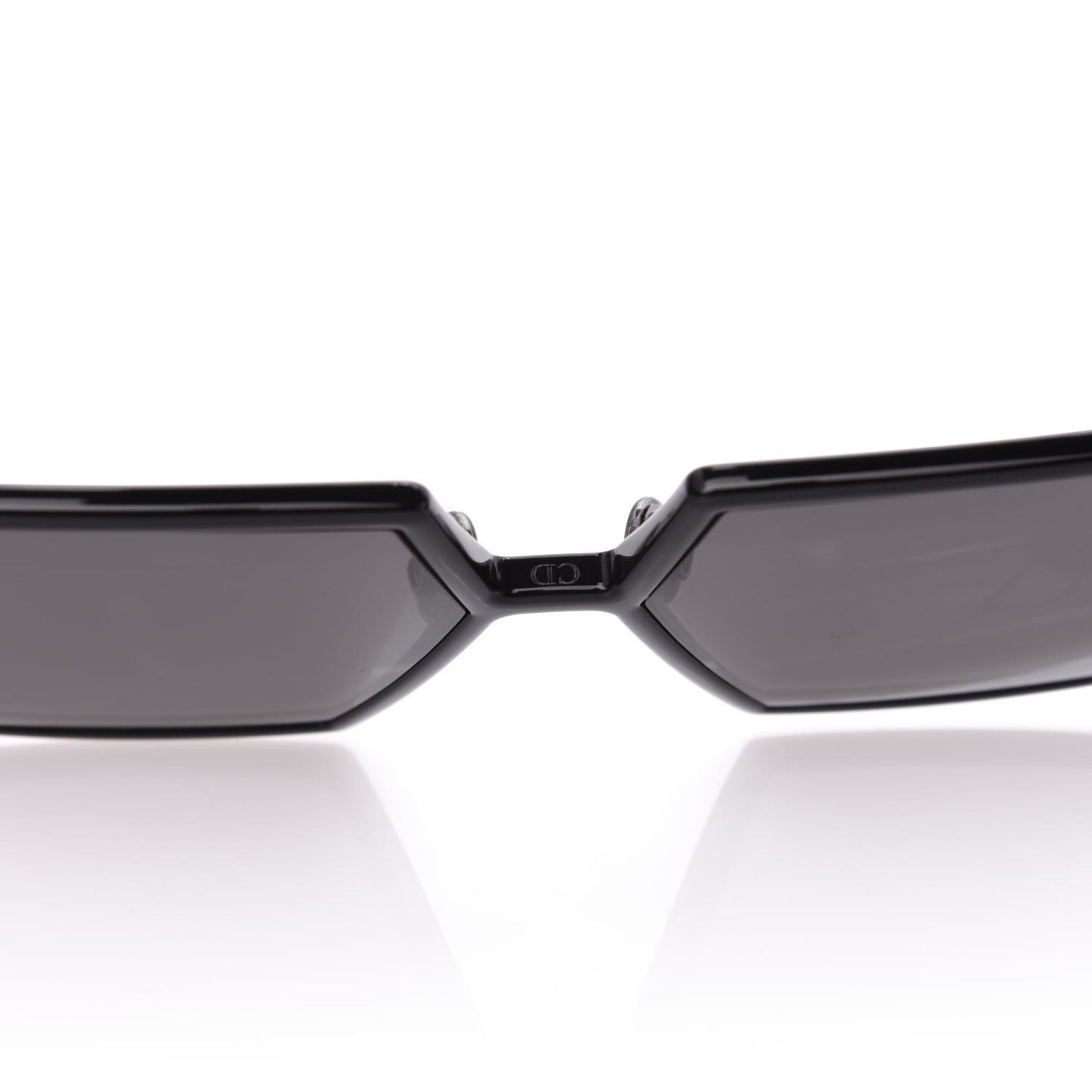 Rectangular 30 Montaigne 1 Sunglasses Black