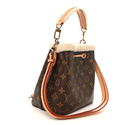 Louis Vuitton Monogram Shearling Cozygram Neonoe BB 3 of 9