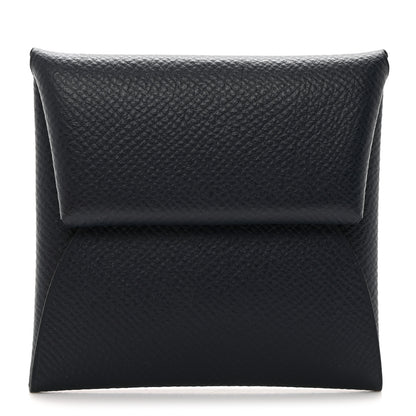 Hermes Epsom Verso Bastia Coin Purse Black 1 of 8