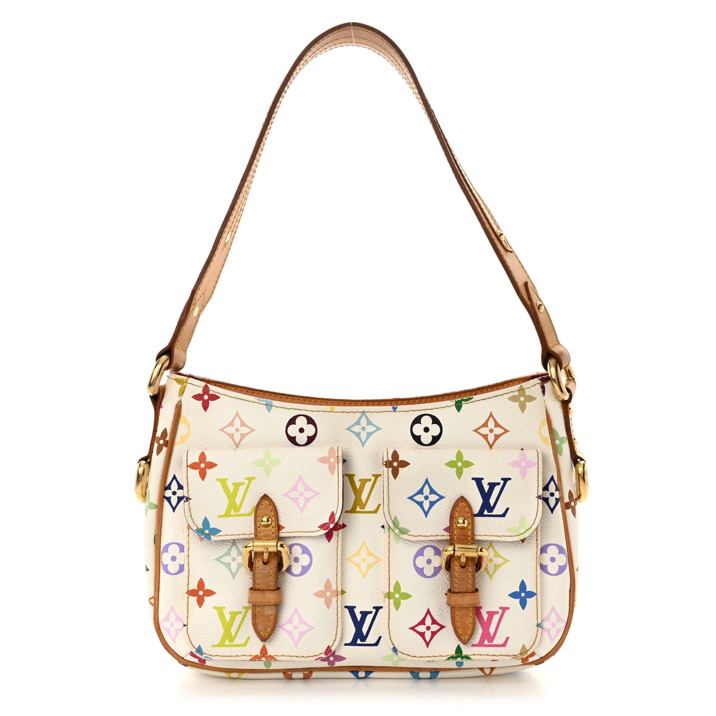 Monogram Multicolor Lodge PM White