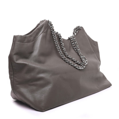 Prada Soft Calf Chain Tote Bambu 3 of 13