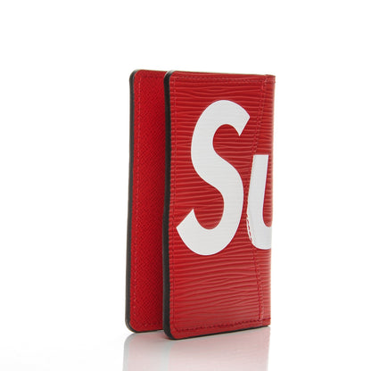 Louis Vuitton X SUPREME Epi Pocket Organizer Red 3 of 7