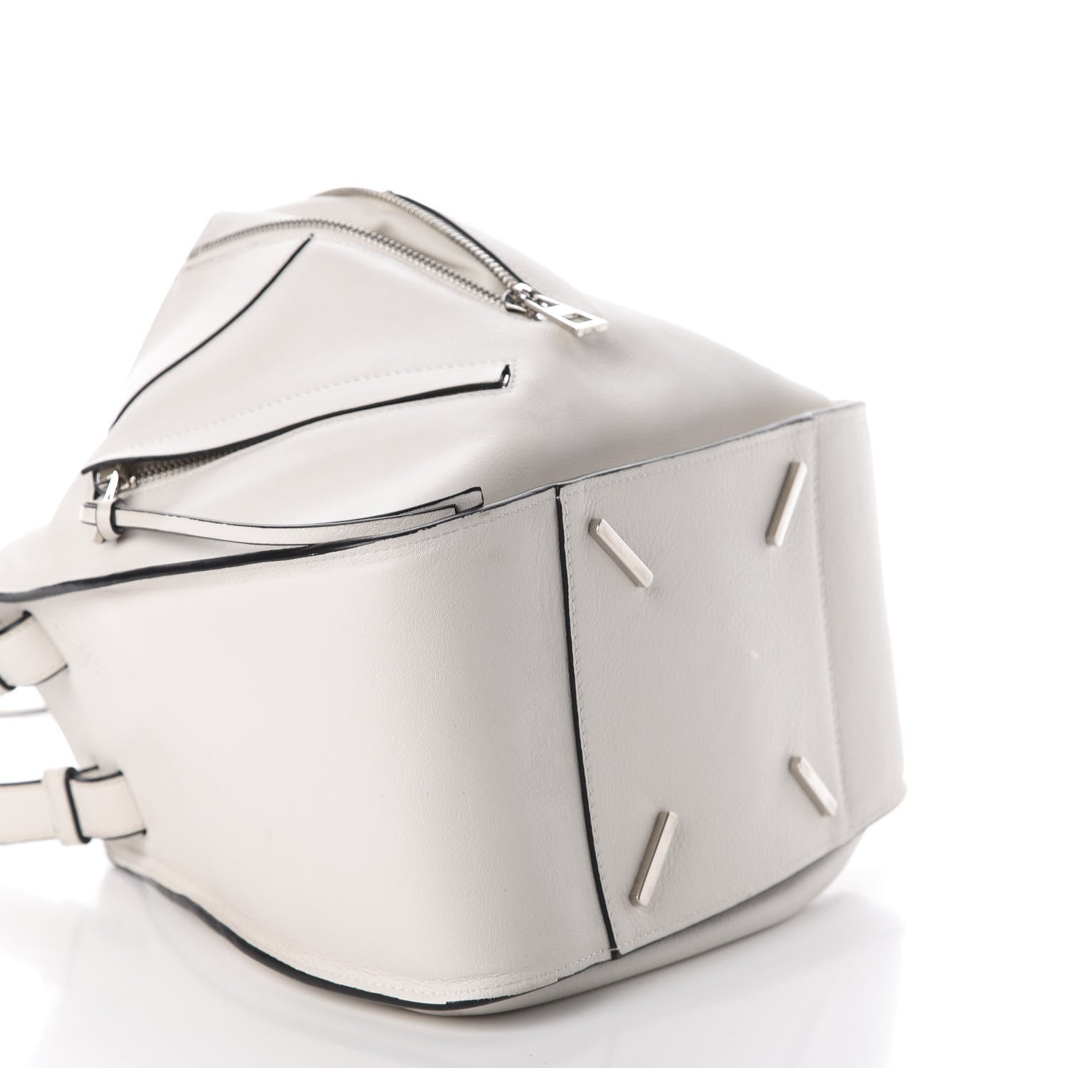 Loewe Calfskin Medium Hammock Shoulder Bag Soft White 6 of 10