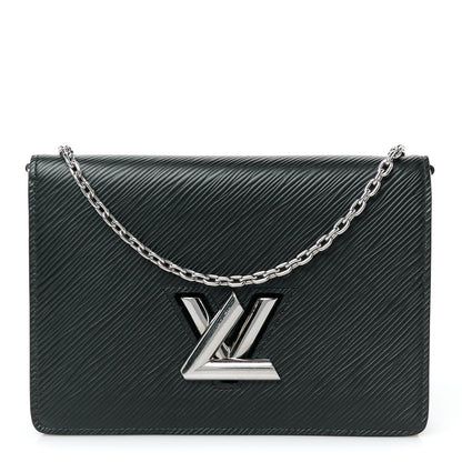 Louis Vuitton Epi Twist Belt Chain Wallet Black 1 of 10