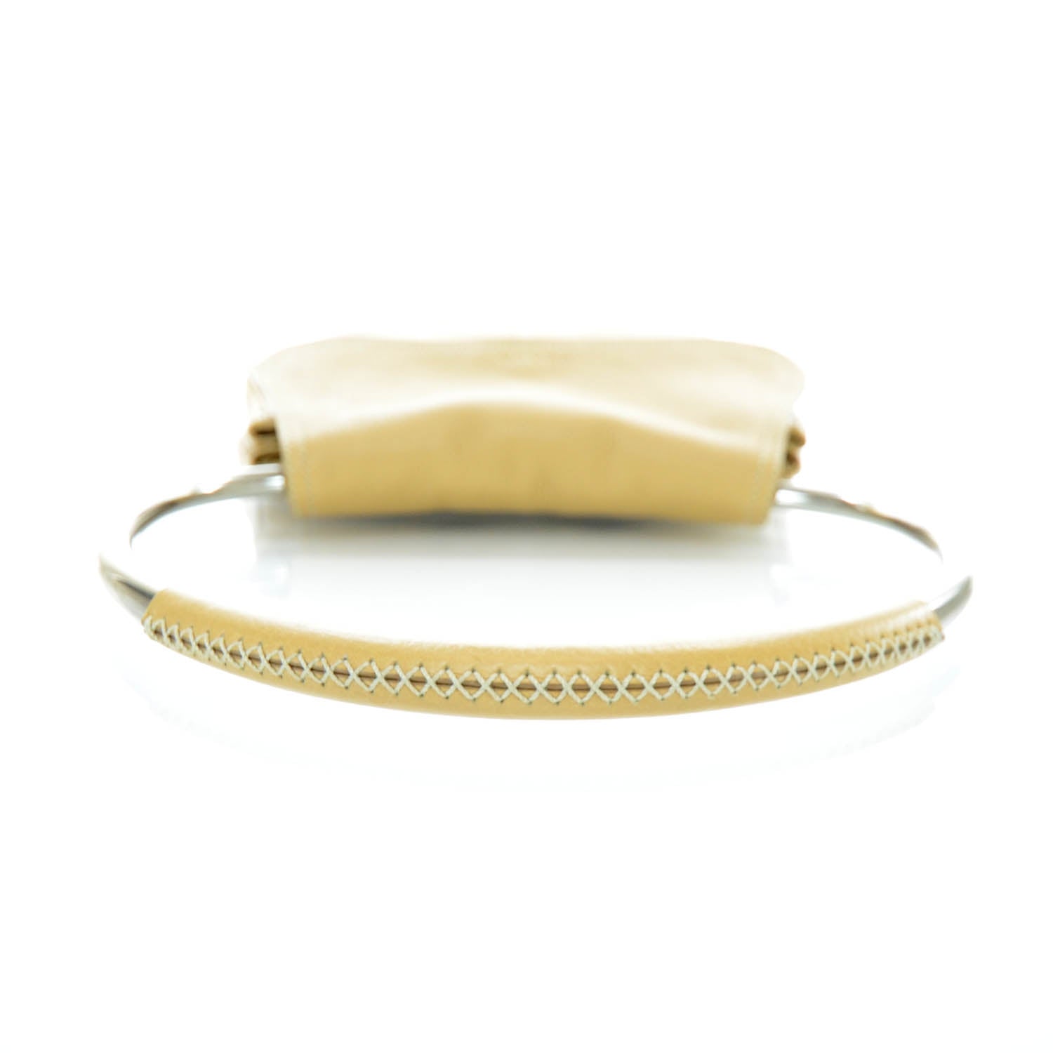 Prada Vitello Metal Handle Shoulder Bag 4 of 10