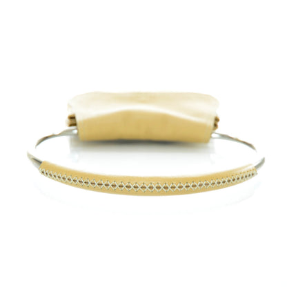 Prada Vitello Metal Handle Shoulder Bag 4 of 10