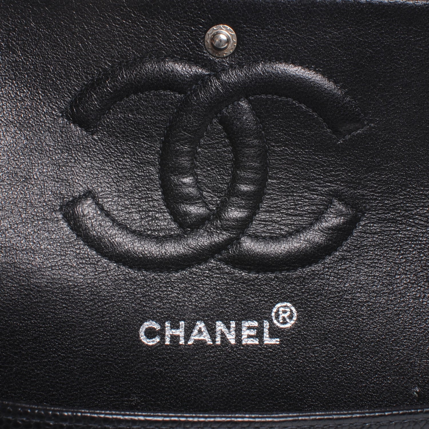 Chanel Caviar Quilted Medium Double Flap Black 6 of 9