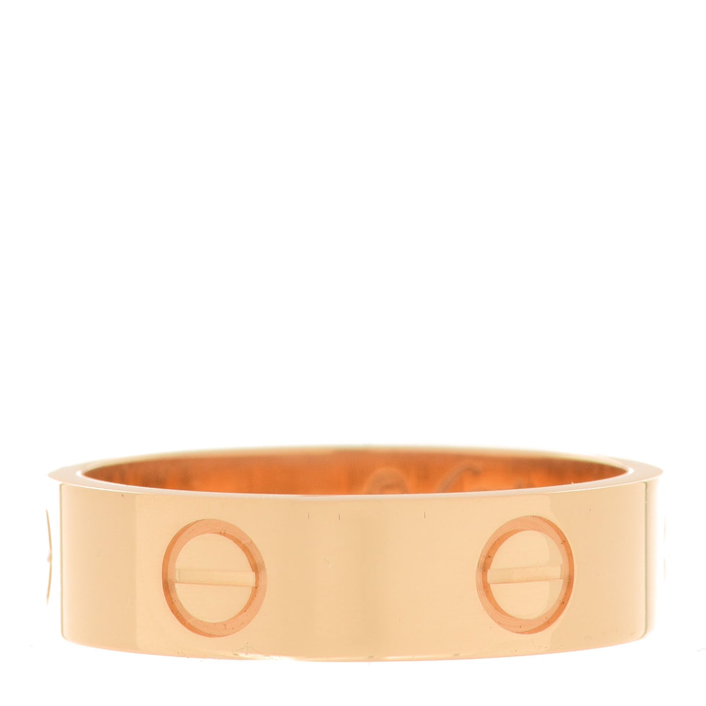 18K Yellow Gold 5.5mm LOVE Ring 58 8.25