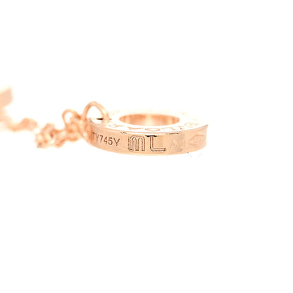Bulgari 18K Rose Gold Diamond Divas' Dream Bracelet ML 4 of 7
