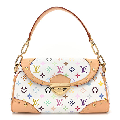 Louis Vuitton Monogram Multicolor Beverly MM White 1 of 12