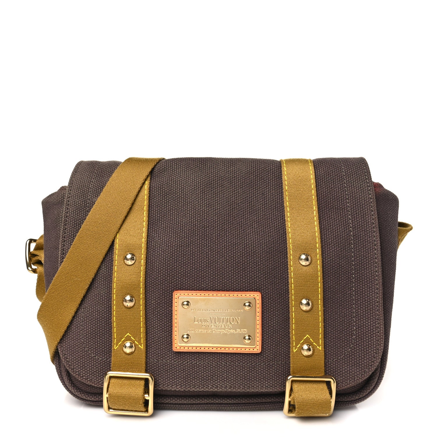 Louis Vuitton Antigua Besace PM Messenger Brown Kaki 1 of 10