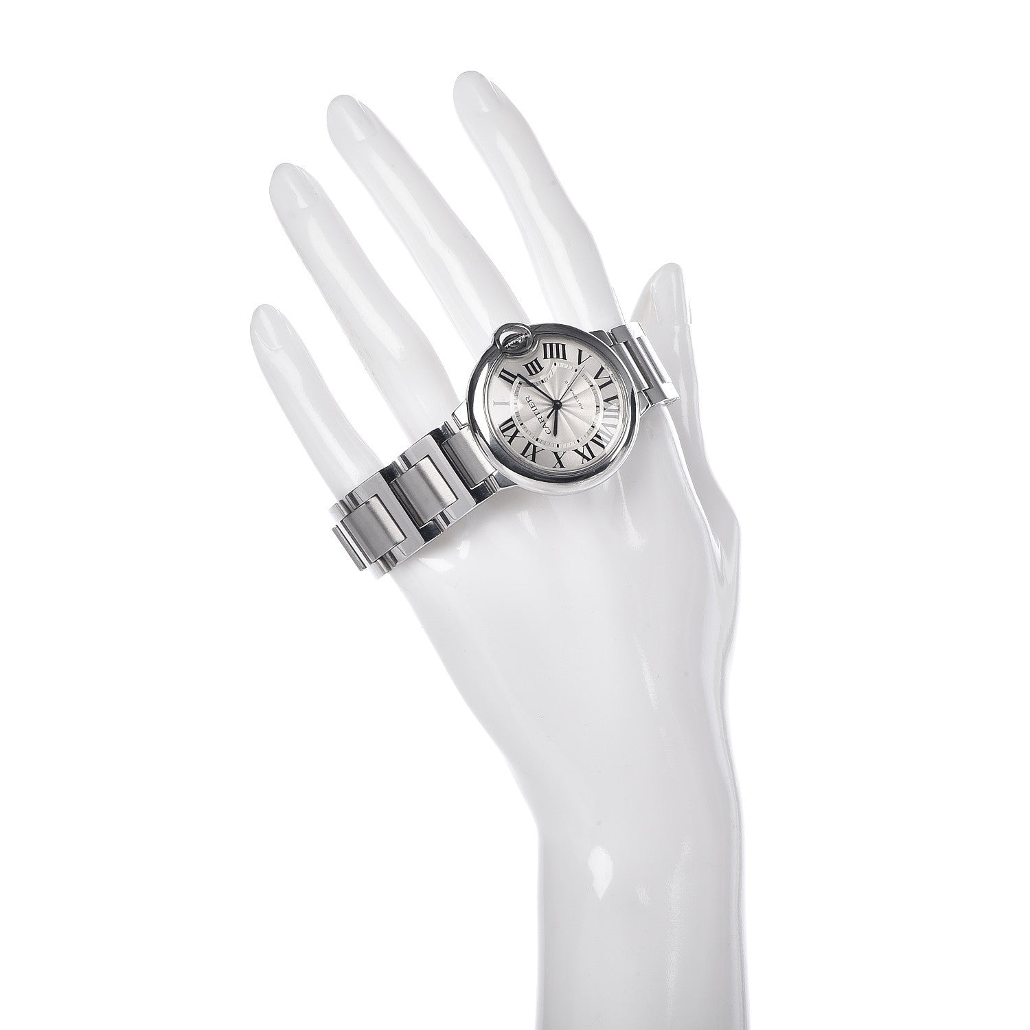 Cartier Stainless Steel 36mm Ballon Bleu De Automatic Watch 2 of 5
