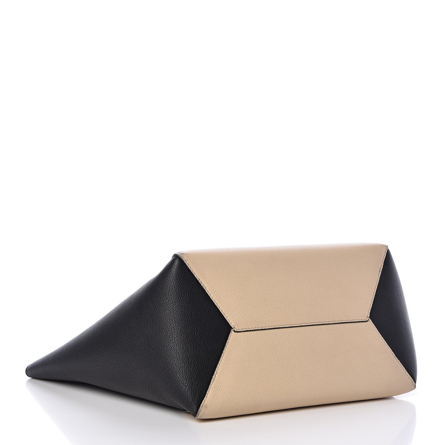 Louis Vuitton Calfskin Lockme Cabas Vanille Black 4 of 18