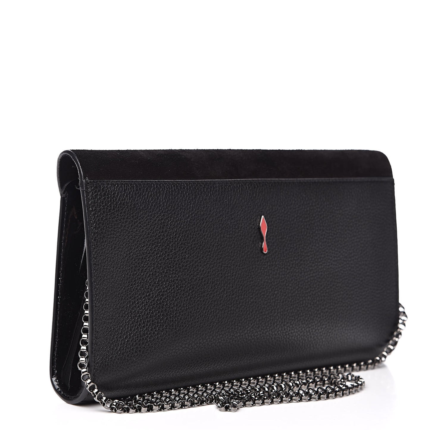 Veau Velours Calfskin Vero Dodat Clutch Black