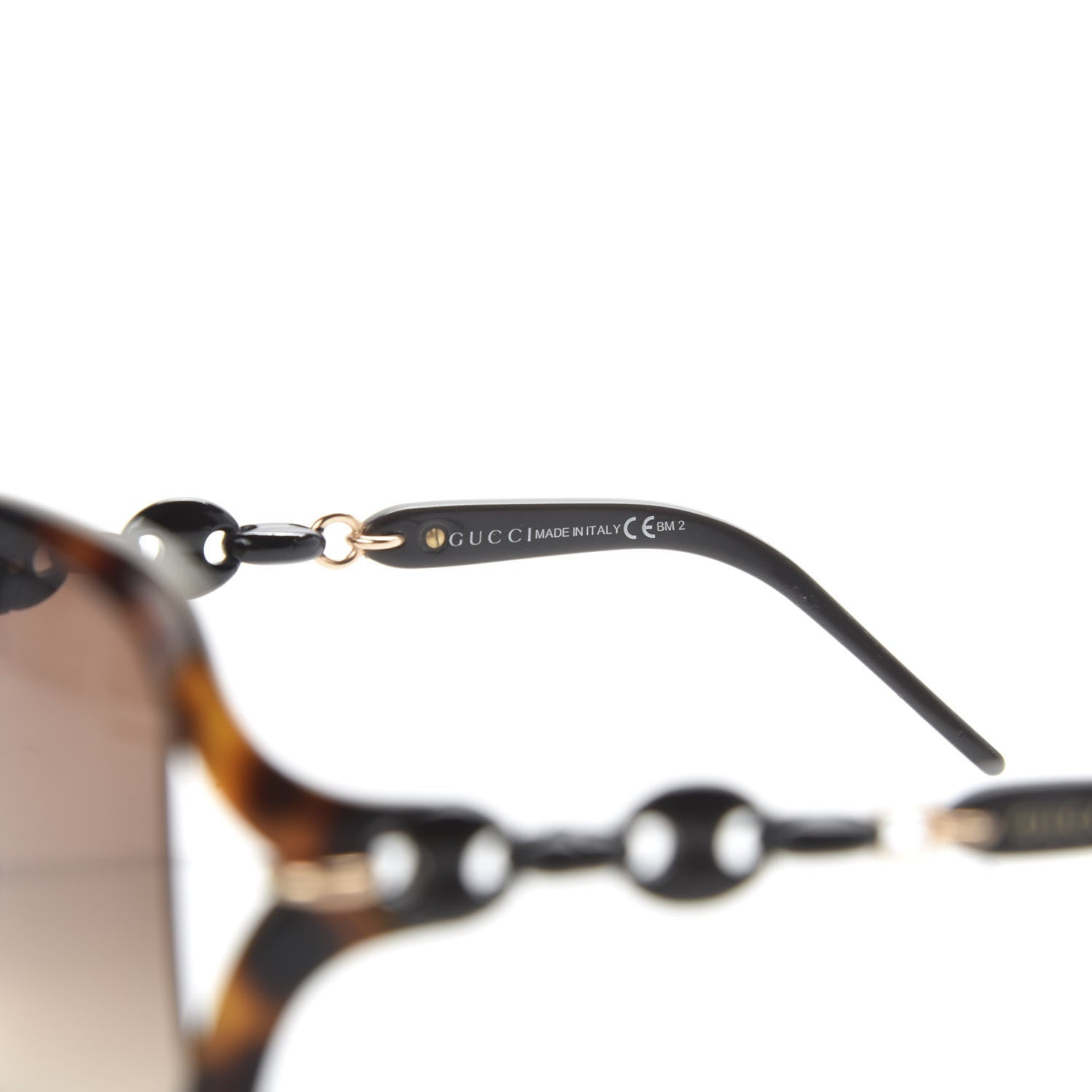 Gucci Marina Chain Sunglasses GG 3597/F/S Tortoise 5 of 8