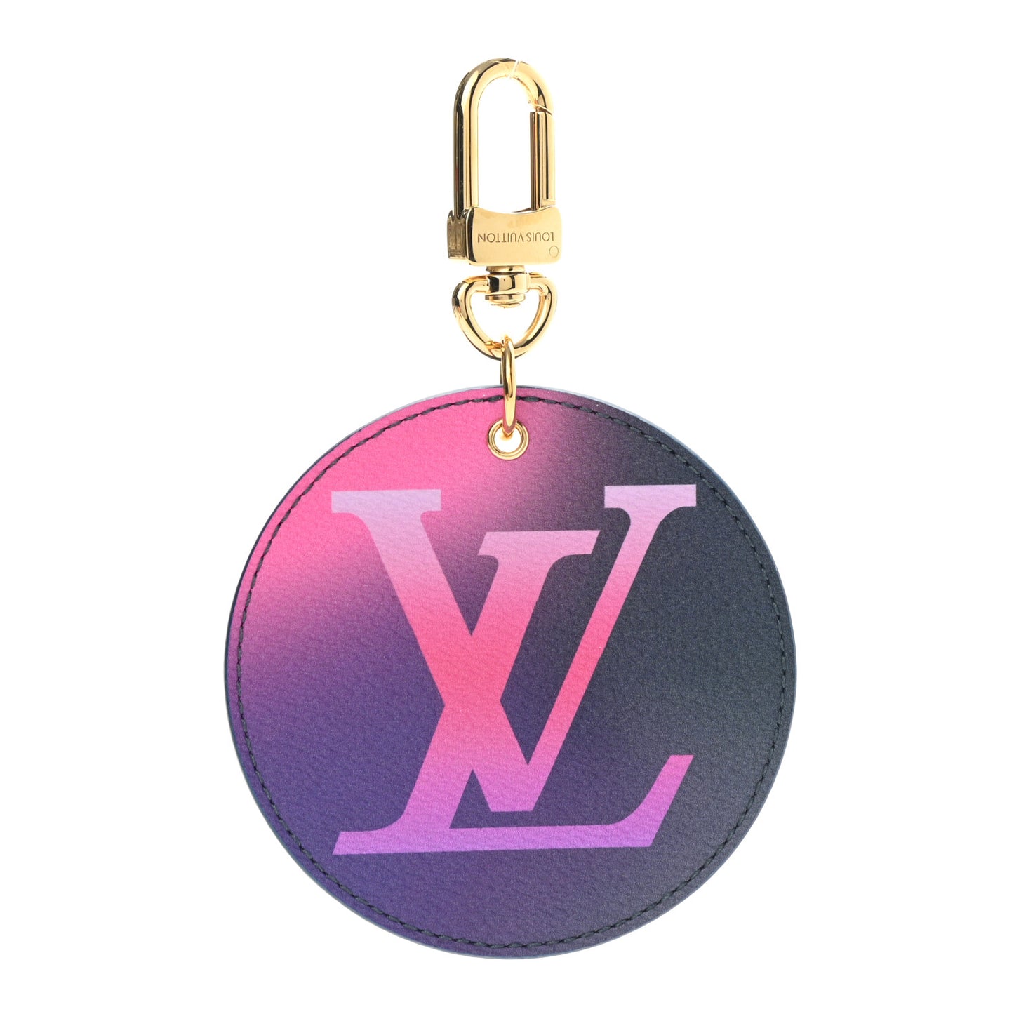 Monogram Giant Spring In The City Illustre Bag Charm Midnight Fuchsia