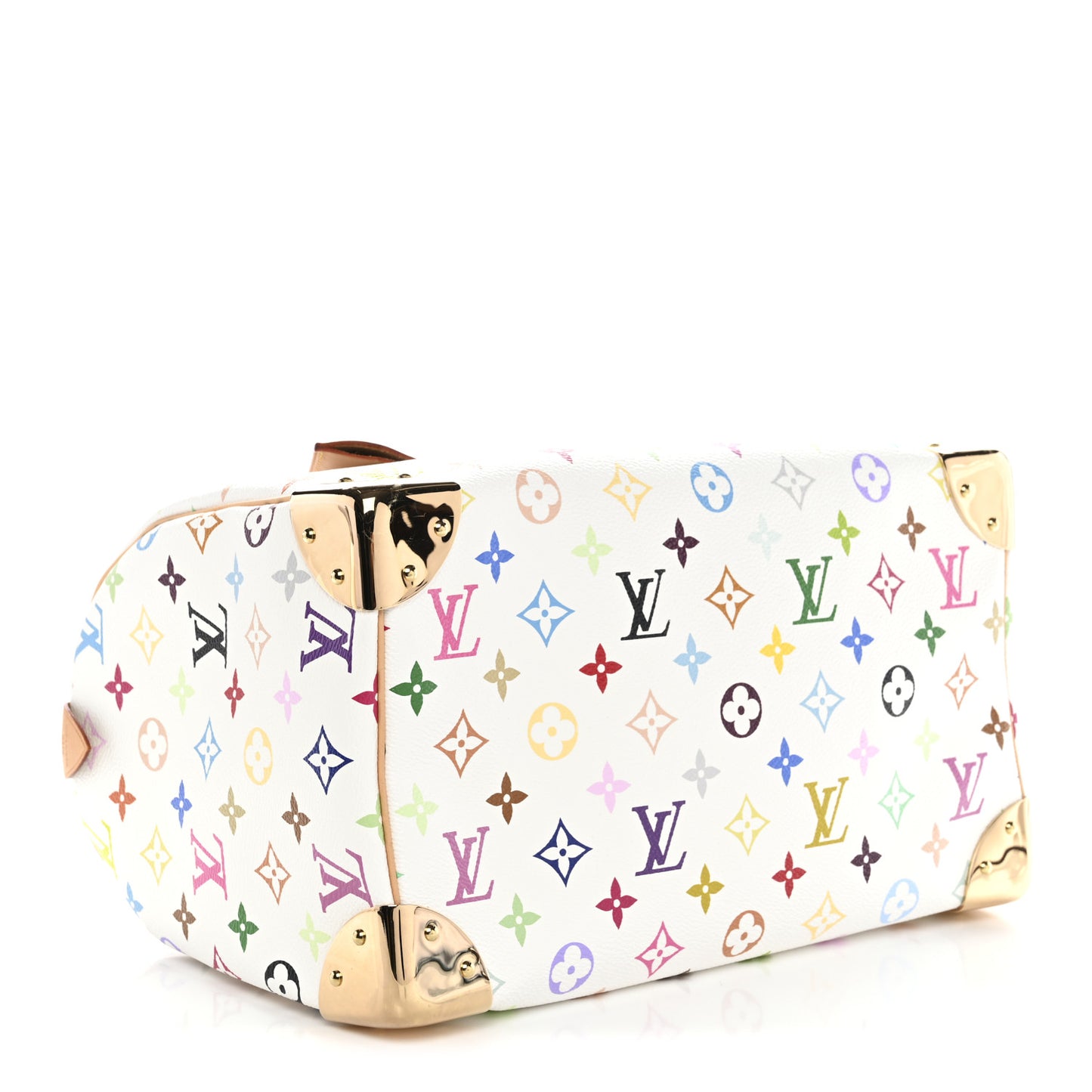 Monogram Multicolor Speedy 30 White