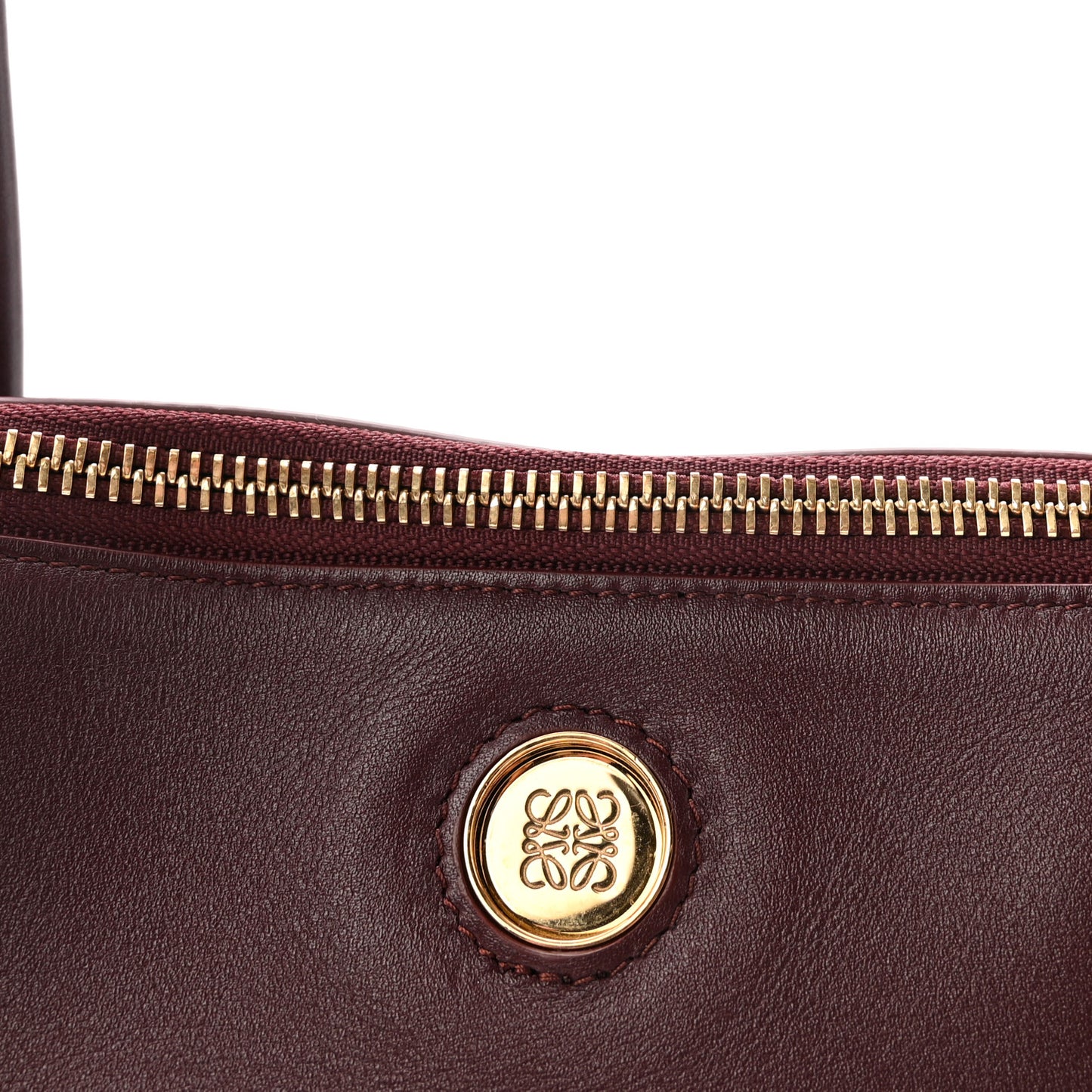 Supple Calfskin Small Madrid Bag Dark Burgundy